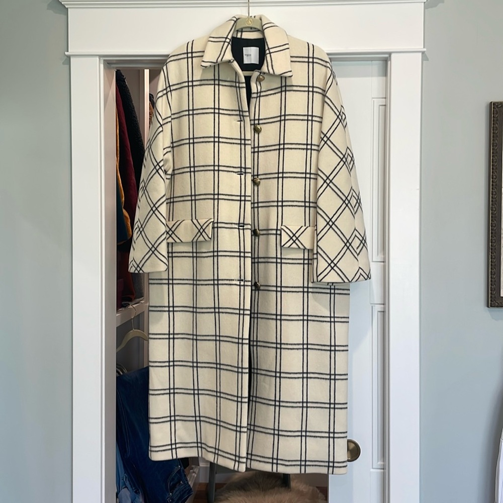 Rosetta Getty Wool Coat NWT
